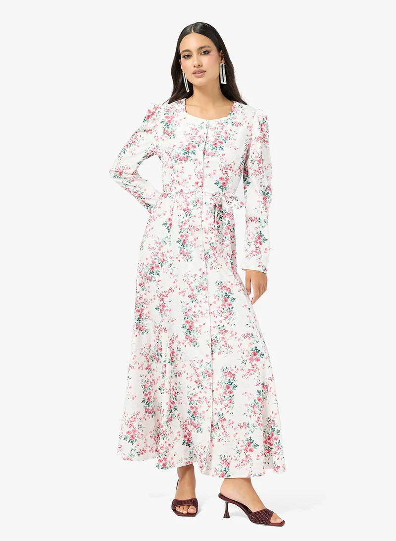 Khizana  Floral Print Dress for Women | Best Price UAE